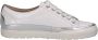 Caprice sneaker wit-zilver lak art.9-23654 - Thumbnail 4