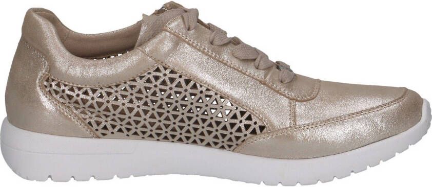 Caprice Sneakers met zijrits vrijetijdsschoen lage schoen veterschoen