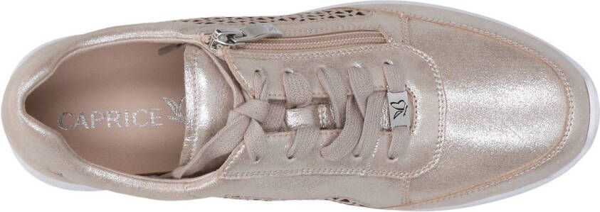 Caprice Sneakers met zijrits vrijetijdsschoen lage schoen veterschoen