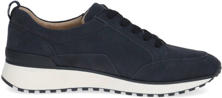Caprice Sneakers met sleehak vrijetijdsschoen lage schoen veterschoen in comfortwijdte g (= breed)