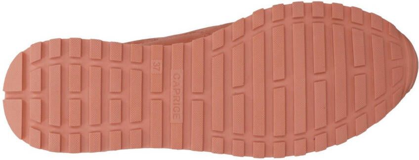 Caprice Sneakers met sleehak vrijetijdsschoen lage schoen veterschoen in comfortwijdte g (= breed)