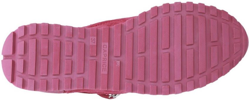 Caprice Sneakers met sleehak vrijetijdsschoen lage schoen veterschoen in comfortwijdte g (= breed)