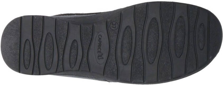 Caprice Sneakers met sleehak vrijetijdsschoen lage schoen veterschoen logo-embleem breedte h