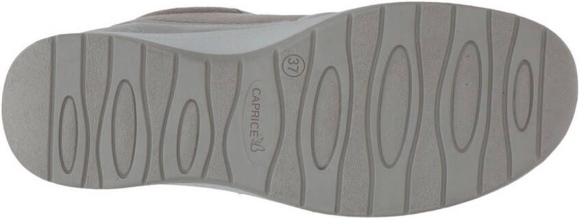 Caprice Sneakers met sleehak vrijetijdsschoen lage schoen veterschoen logo-embleem breedte h