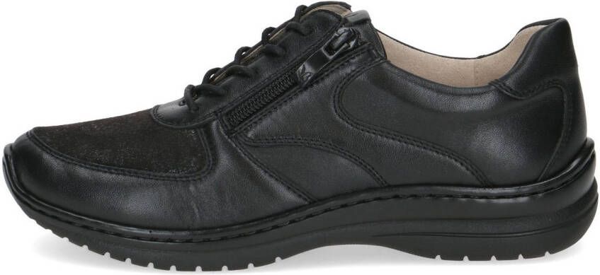 Caprice Sneakers vrijetijdsschoen lage schoen veterschoen in comfortwijdte h = zeer breed