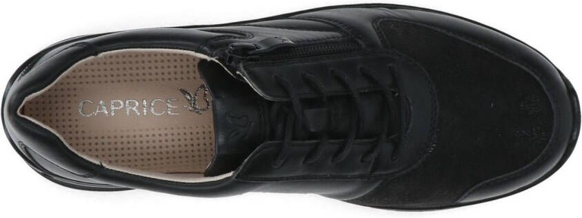 Caprice Sneakers vrijetijdsschoen lage schoen veterschoen in comfortwijdte h = zeer breed
