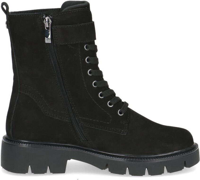 Caprice Veterschoenen blokhak veterschoen met praktisch verwisselbaar voetbed