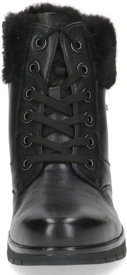Caprice Winterlaarzen sleehak veterschoenen veterschoen enkellaars in breedte h (zeer breed)