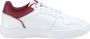 Champion REBOUND 2.0 LOW heren sneaker S21906-CHA-WW011 wit rood - Thumbnail 4