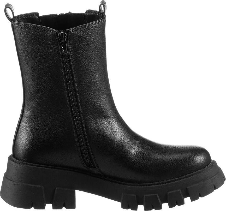 CITY WALK Chelsea-boots met trendy profielzool