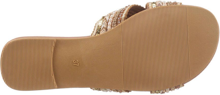 CITY WALK Slippers zomerschoen slippers in boho-look