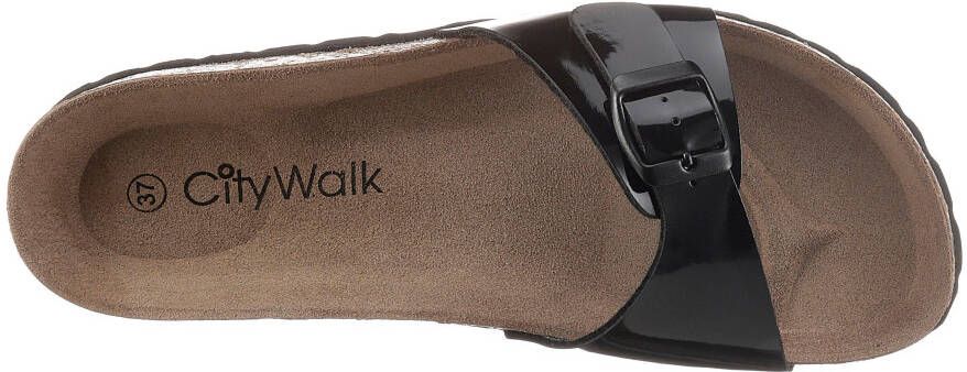 CITY WALK Slippers met ergonomisch gevormd voetbed