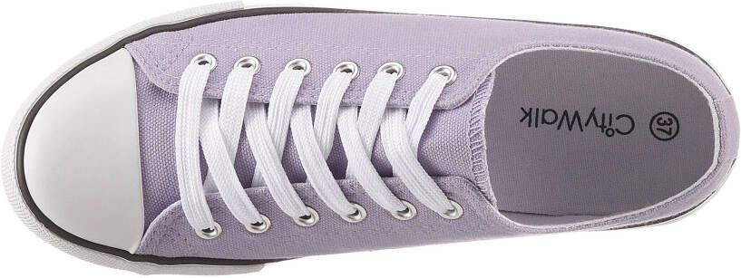 CITY WALK Sneakers in basic-look vrijetijdsschoen lage schoen veterschoen