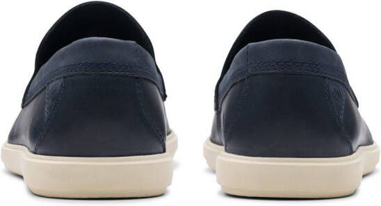 Clarks Bootschoenen Bratton Loafer bootsschoen mocassin slip-on sneaker met siernaad