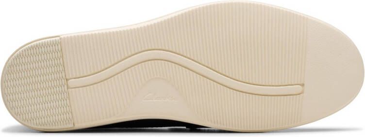 Clarks Bootschoenen Bratton Loafer bootsschoen mocassin slip-on sneaker met siernaad