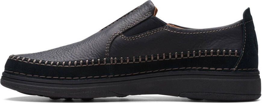 Clarks Instappers Nature 5 Walk met stretchinzetten