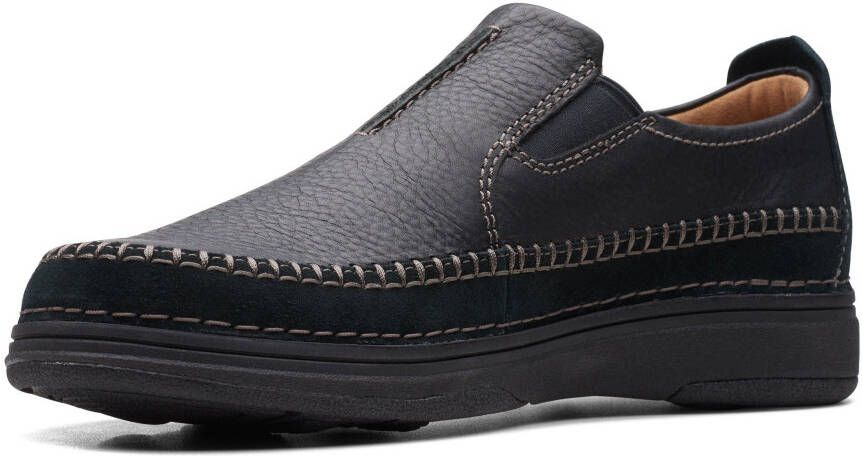 Clarks Instappers Nature 5 Walk met stretchinzetten
