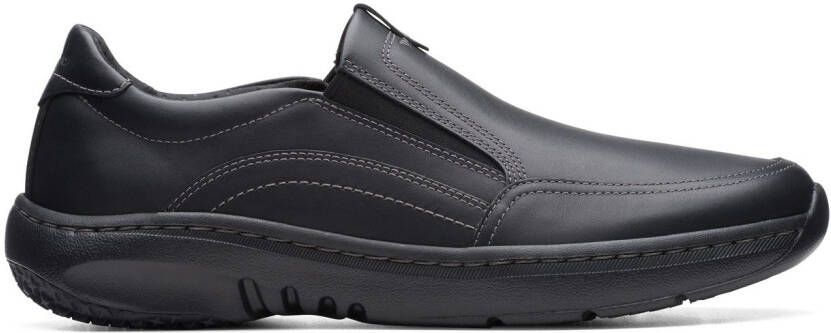 Clarks Instappers Pro Step slip-on sneaker instapschoen comfort schoen met elastische band