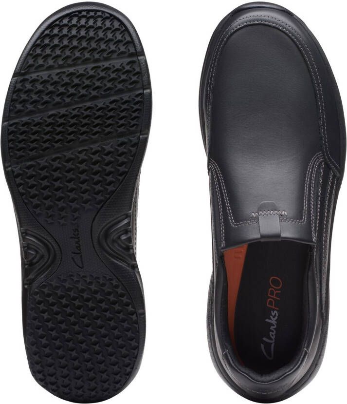 Clarks Instappers Pro Step slip-on sneaker instapschoen comfort schoen met elastische band