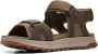 Clarks Stijlvolle platte sandalen voor mannen Green Heren - Thumbnail 6