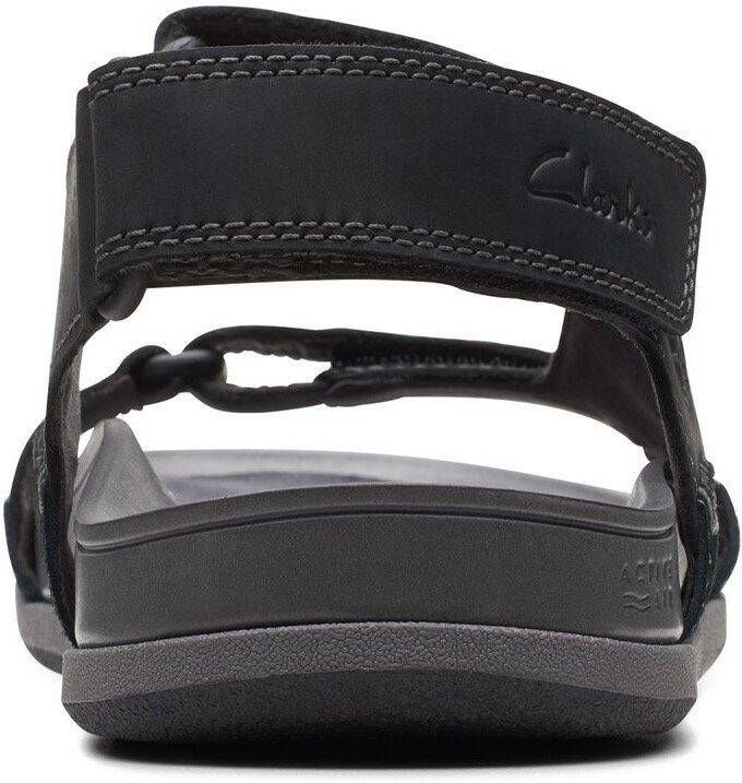 Clarks Sandalen met praktische klittenbandsluitingen