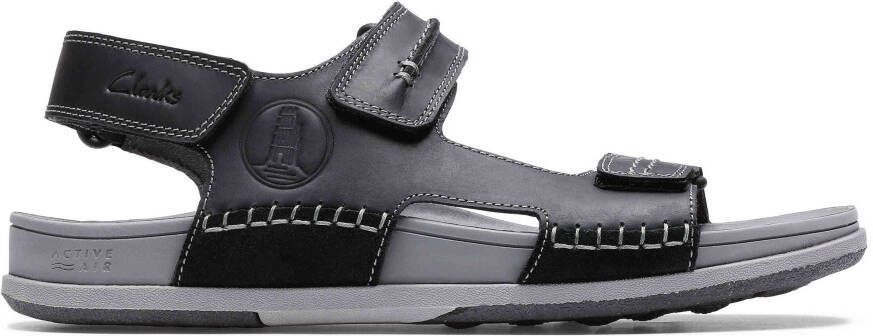 Clarks Sandalen met praktische klittenbandsluitingen