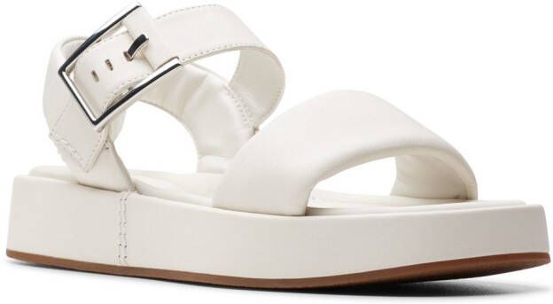 Clarks Sandalen Alda Strap sandaal flats met plateausool