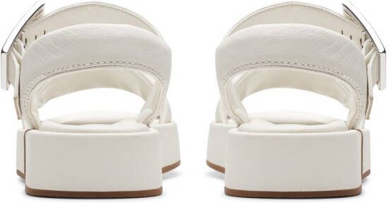 Clarks Sandalen Alda Strap sandaal flats met plateausool