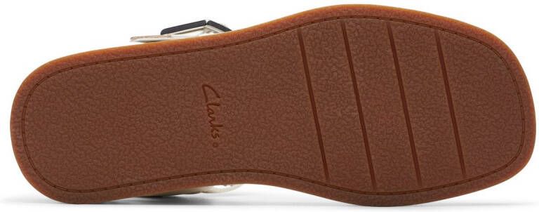 Clarks Sandalen Alda Strap sandaal flats met plateausool