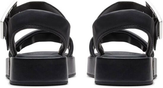 Clarks Sandalen Alda Strap sandaal flats met plateausool