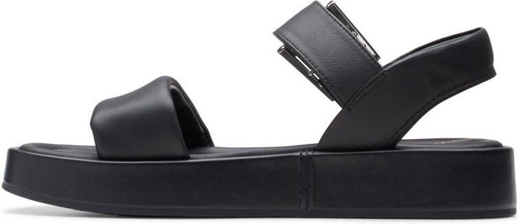 Clarks Sandalen Alda Strap sandaal flats met plateausool