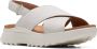 Clarks Zomer Platte Sandalen Vrouwen White Dames - Thumbnail 13