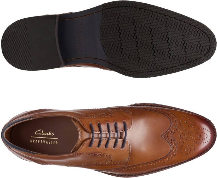 Clarks Schoenen met perforatie Craft Arlo Limit