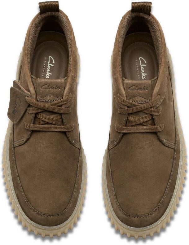 Clarks Sneakers Torhill Lace Hi Desert boots veterboots met verwisselbaar voetbed