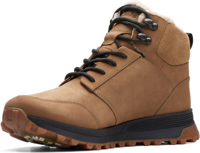 Clarks Veterlaarzen ATL Trek Up WP Wandelboots veterschoenen winterlaarzen met verwisselbare binnenzool
