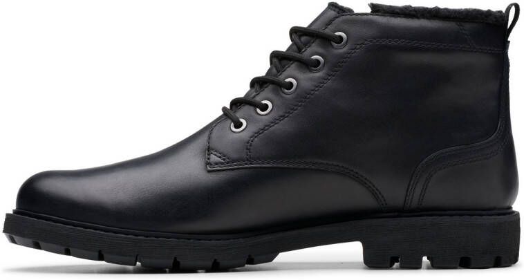 Clarks Veterlaarzen BatcombeMixGTX zakelijke enkellaars comfort schoen met waterdichte goretex