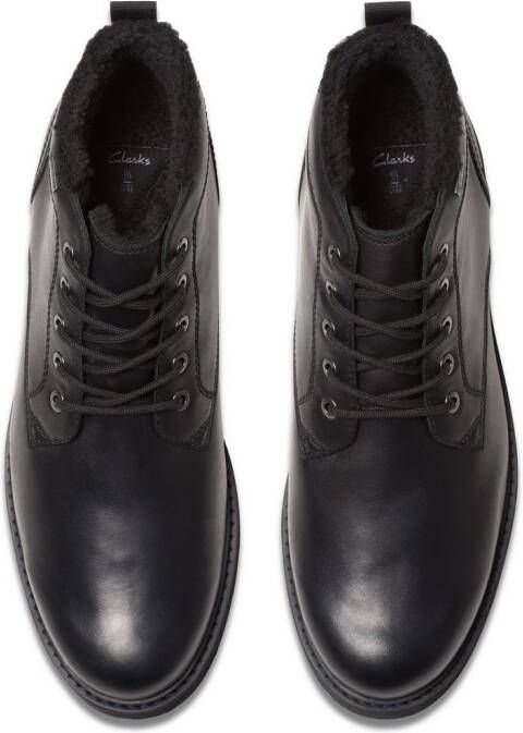 Clarks Veterlaarzen BatcombeMixGTX zakelijke enkellaars comfort schoen met waterdichte goretex