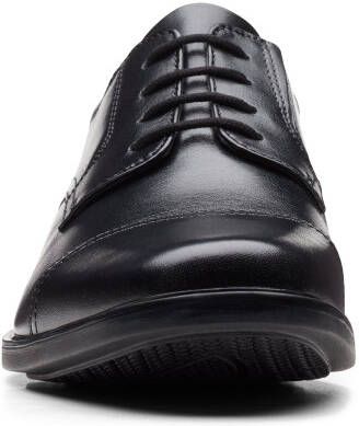 Clarks Veterschoenen Howard Cap in elegante uitstraling vrijetijdsschoen lage schoen veterschoen