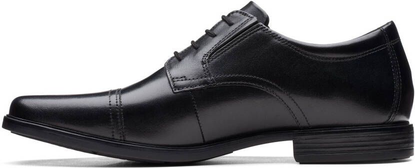 Clarks Veterschoenen Howard Cap in elegante uitstraling vrijetijdsschoen lage schoen veterschoen