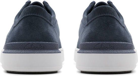 Clarks Veterschoenen Courtlite Seam Uitneembaar voetbed vrijetijdsschoen lage schoen veterschoen