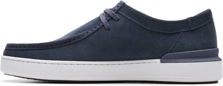 Clarks Veterschoenen Courtlite Seam Uitneembaar voetbed vrijetijdsschoen lage schoen veterschoen