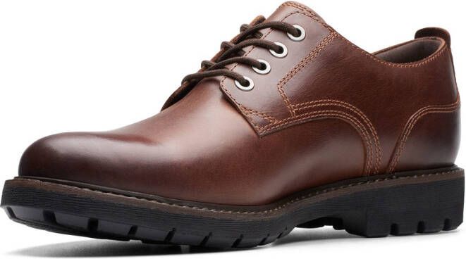 Clarks Veterschoenen Batcombe Tie Veterschoenen lage schoen met profielzool