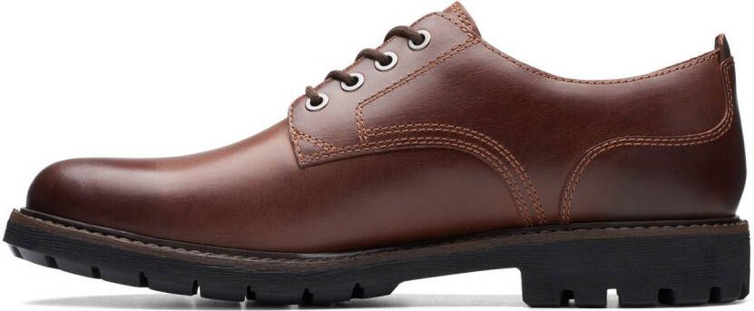 Clarks Veterschoenen Batcombe Tie Veterschoenen lage schoen met profielzool