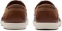 Clarks Veterschoenen Bratton Boat bootsschoen mocassin slip-on sneaker met siernaad - Thumbnail 2
