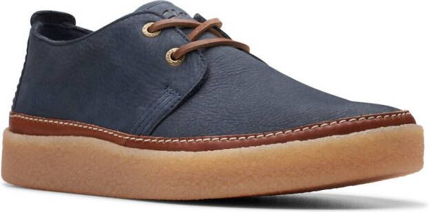Clarks Veterschoenen Clarkwood Low veterschoenen zakelijke schoen met opvallende veters