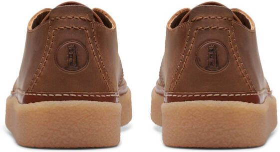 Clarks Veterschoenen Clarkwood Low veterschoenen zakelijke schoen met opvallende veters