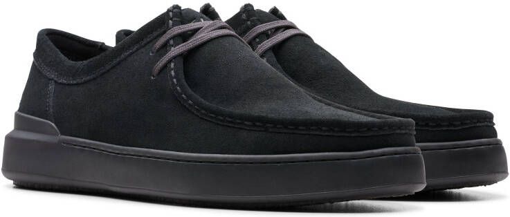 Clarks Veterschoenen Courtlite Seam Uitneembaar voetbed vrijetijdsschoen lage schoen veterschoen