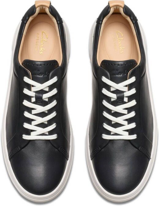 Clarks Veterschoenen Hollyhock Walk Plateauschoen lage schoen sneaker met modieuze zool