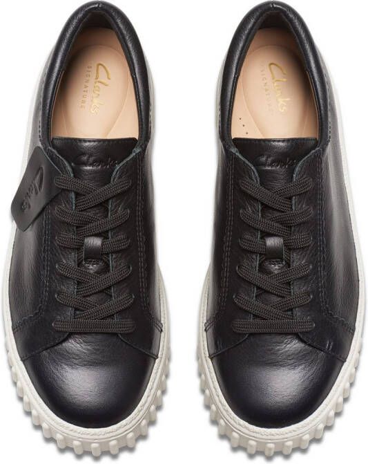 Clarks Veterschoenen Mayhill Walk sneaker plateausneaker met modieuze loopzool