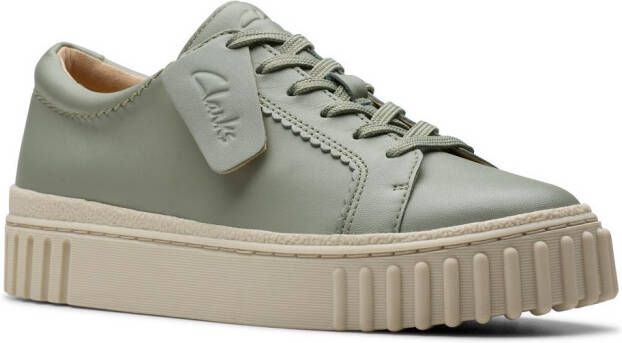 Clarks Veterschoenen Mayhill Walk sneaker plateausneaker met modieuze loopzool